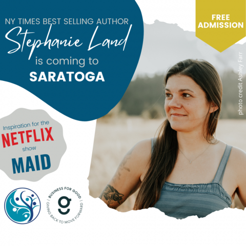 Wellspring event: Stephanie Land (“Maid”) coming to Saratoga